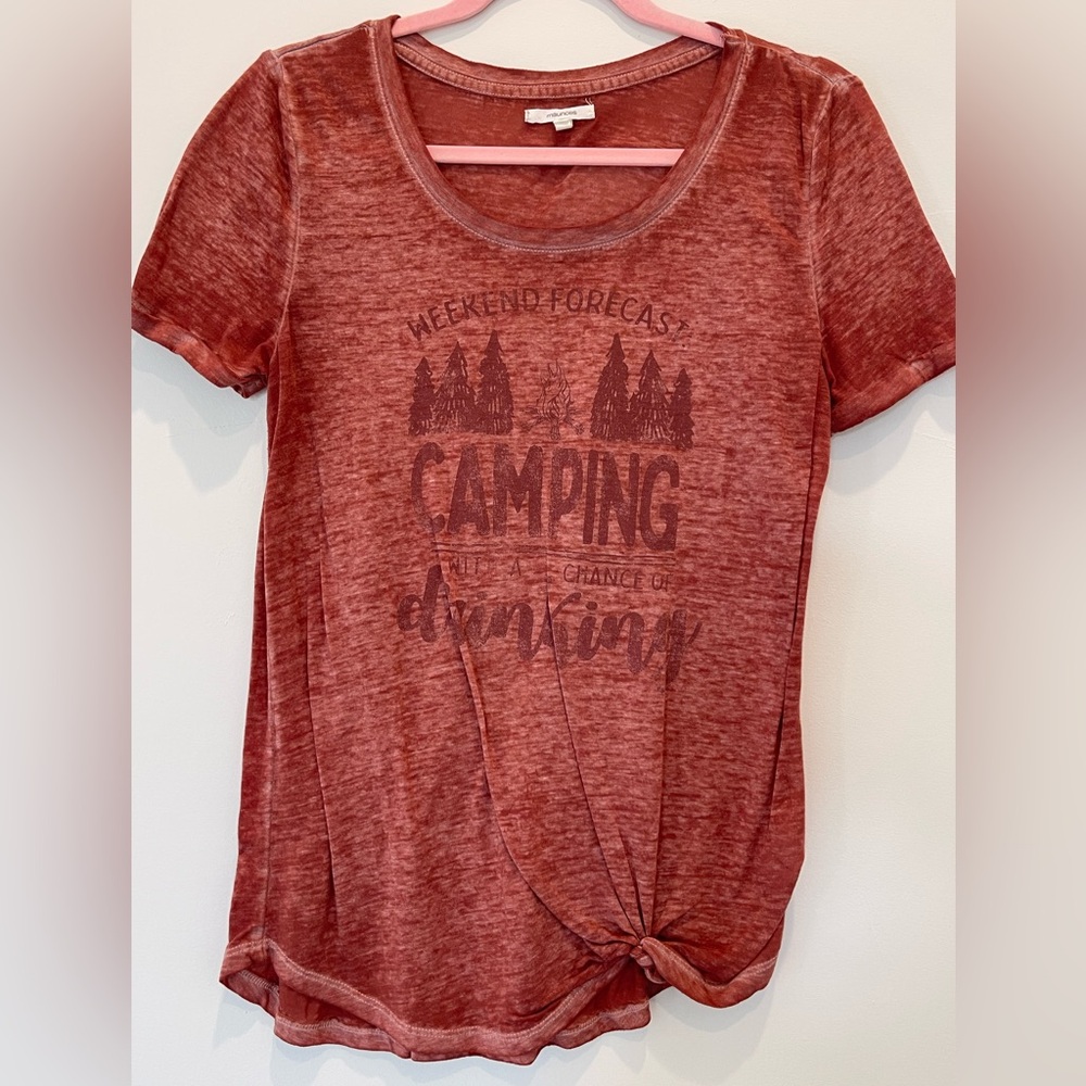 Maurice’s Graphic Tee Rust - S